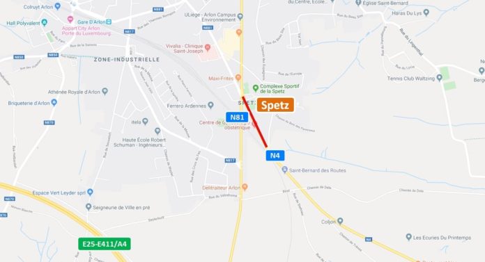 Travaux Arlon-Steinfort