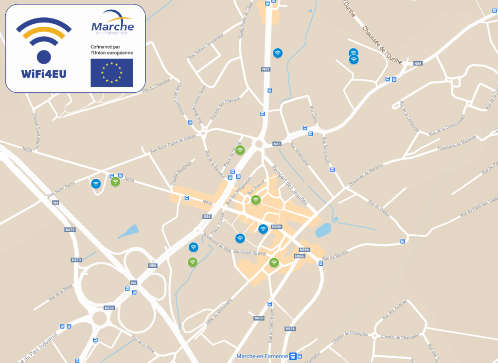 MarcheenFamenne 62 caméras quadrillent dorénavant l'ensemble de la