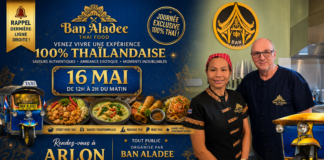 Arlon va vibrer au rythme de la Thaïlande pour les 1 an de Ban Aladee !