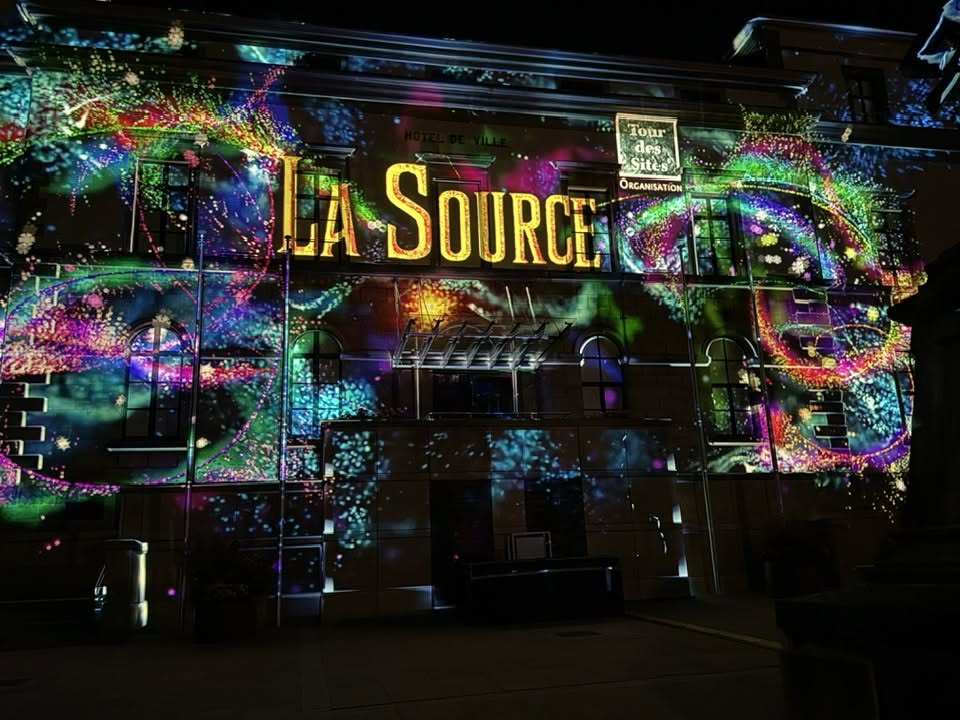 La source - Vidéo Mapping Arlon - 1